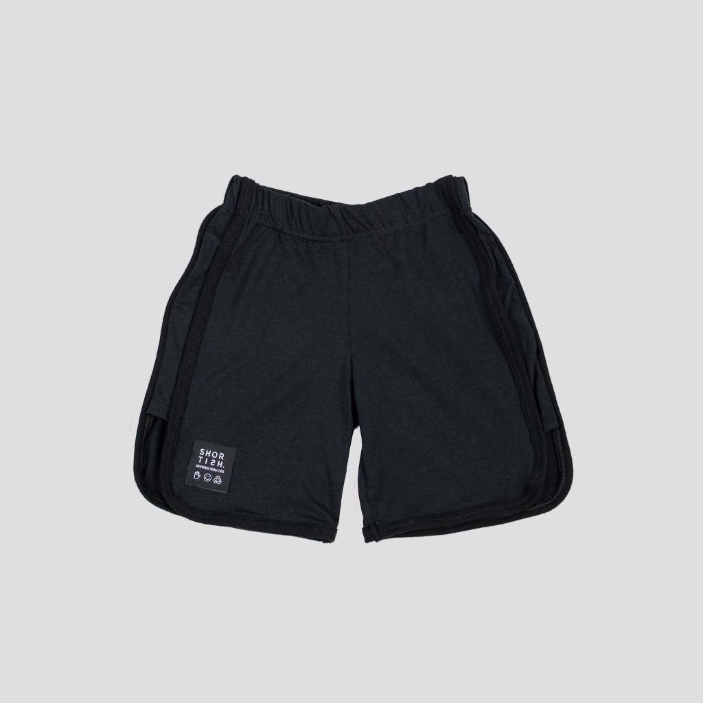 BERMUDA DE  BAMBÚ BOXEADOR NEGRA