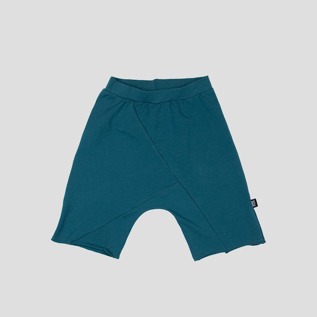 BERMUDA HAREM DE ALGODÓN ORGÁNICO PETRÓLEO