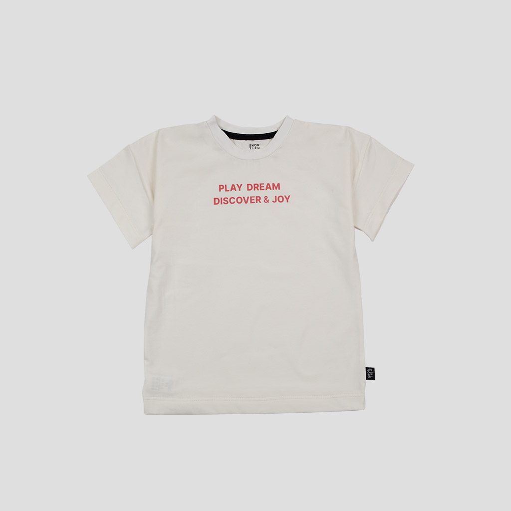 CAMISETA OVERSIZE BLANCO ROTO DREAM DISCOVER