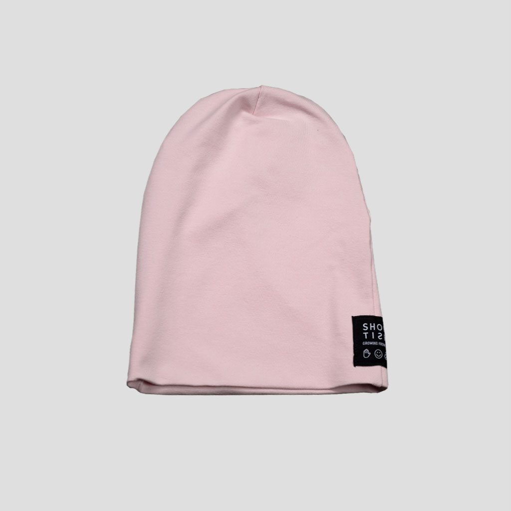 GORRO DE FELPA ROSA