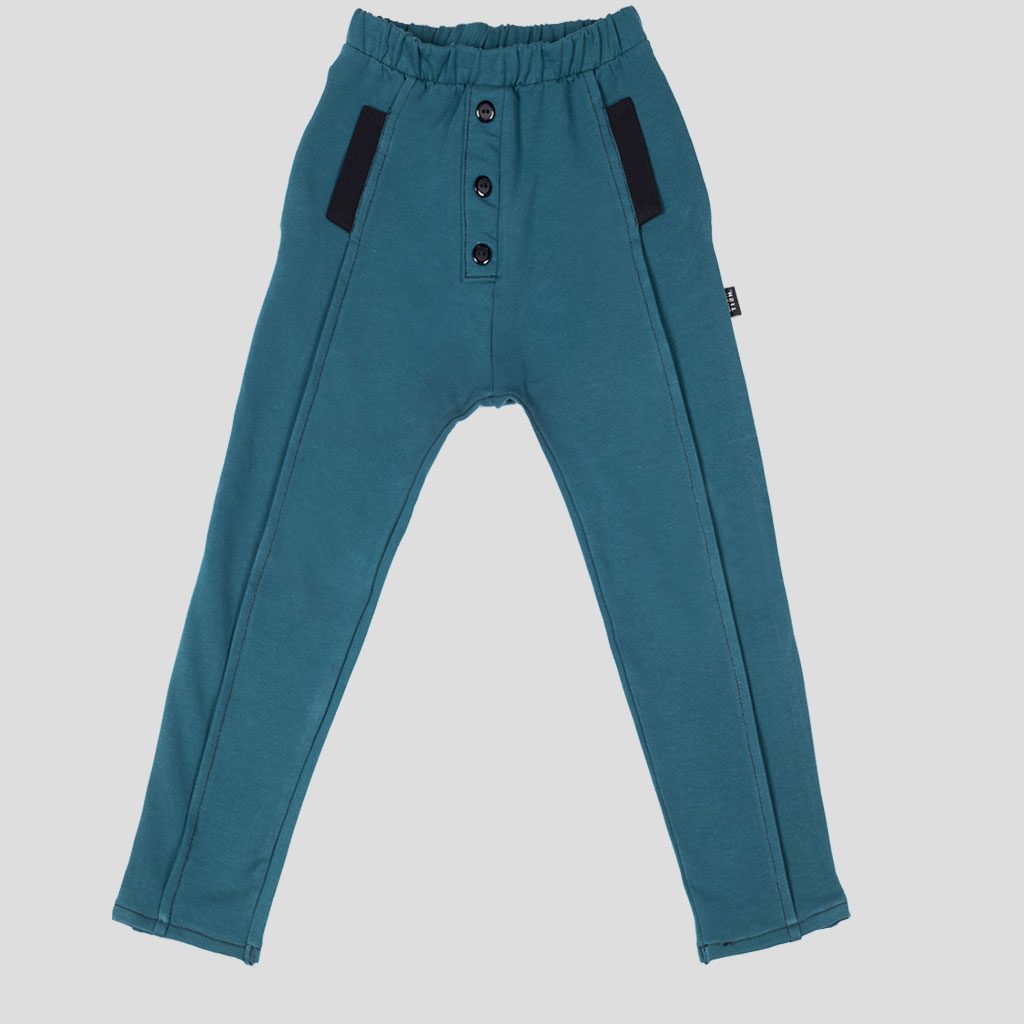 PANTALÓN HAREM PETRÓLEO