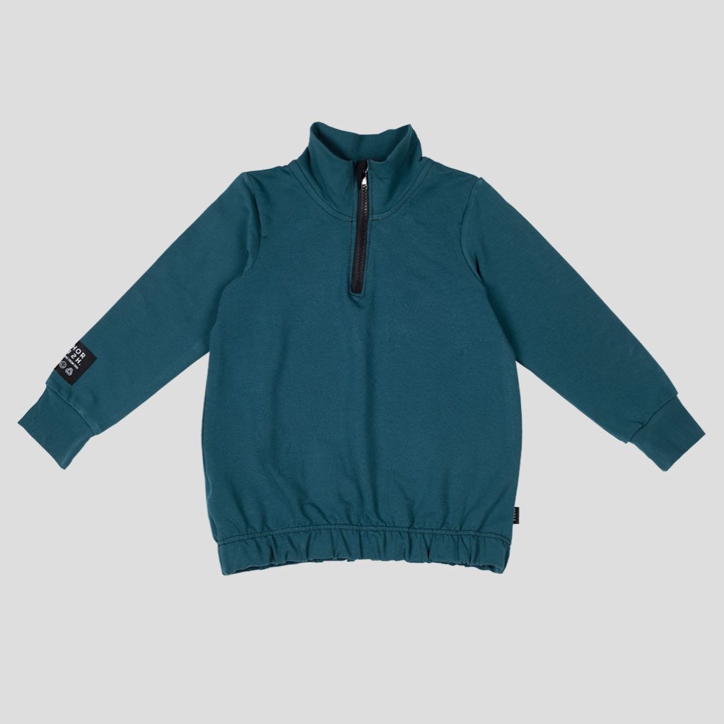 SUDADERA ZIPPER PETRÓLEO