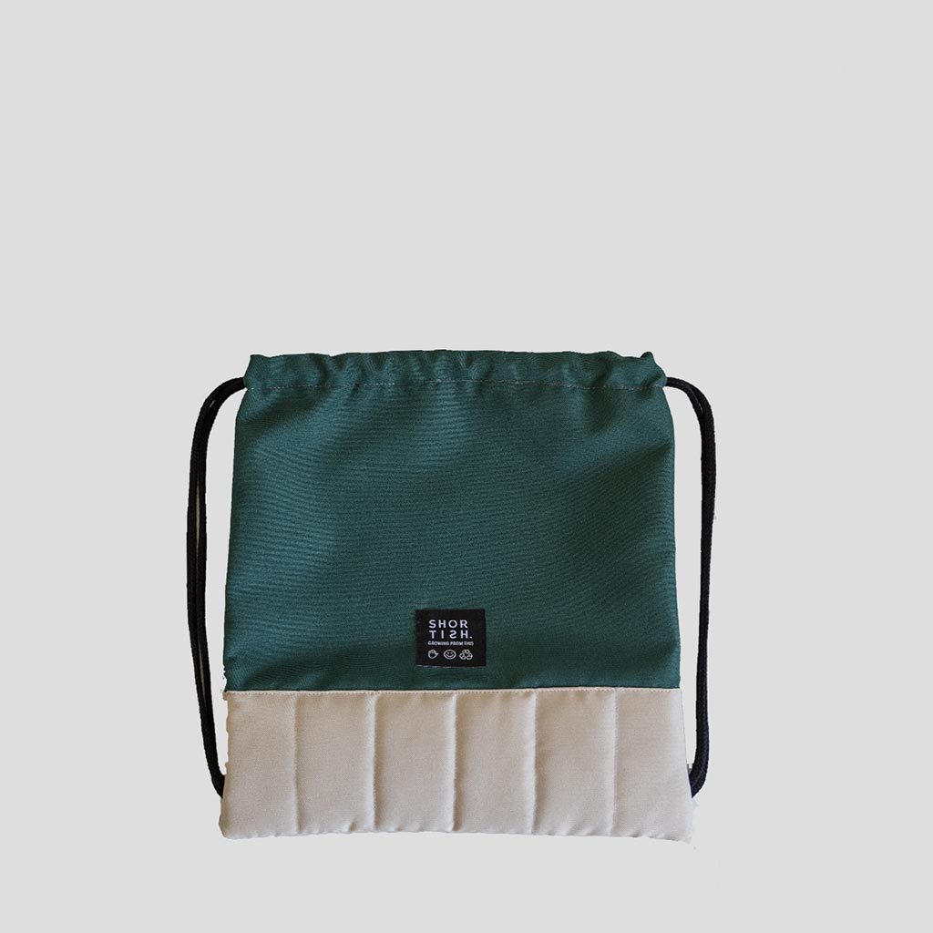 MOCHILA SACO IMPERMEABLE PEQUEÑA VERDE