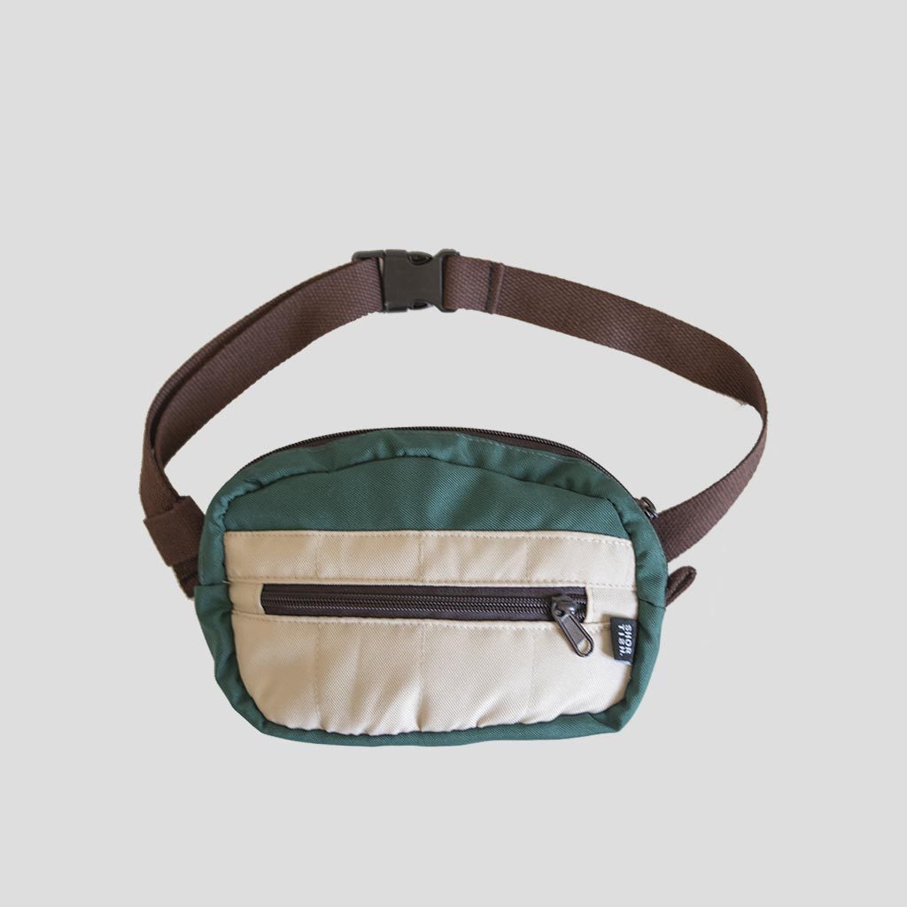 RIÑONERA IMPERMEABLE VERDE